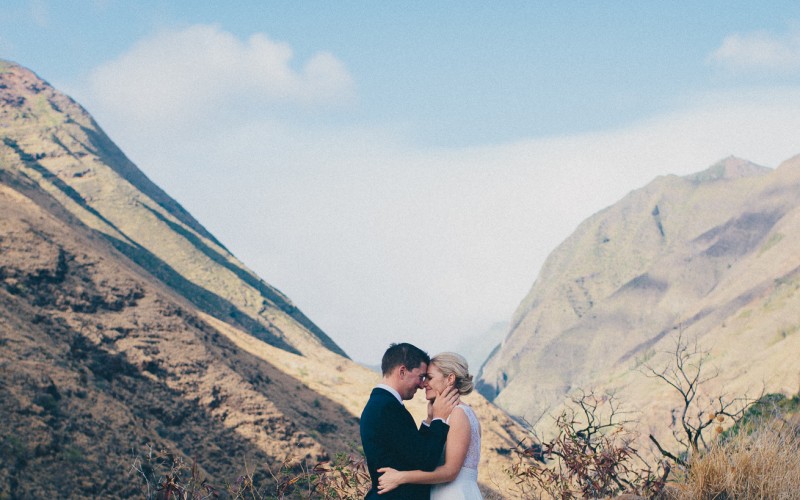 Ali + Jay / Destination Wedding, Maui